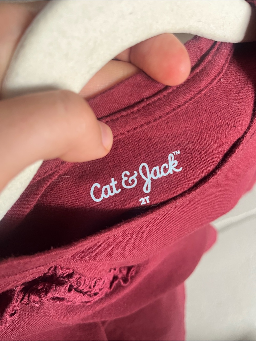 Cat & Jack Toddler T-Shirt in Burgundy